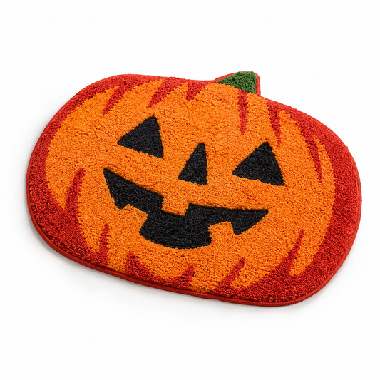 Pumpkin Mat Bathroom